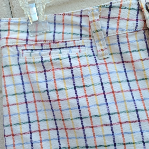 Madewell Emmett Wide-Leg Pants Rainbow Windowpane - Picture 9 of 14